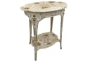 Aubaho Beistelltisch Art Nouveau Antik-Stil Gusseisen Weiß Bild 2