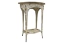 Aubaho Beistelltisch Art Nouveau Antik-Stil Gusseisen Weiß Bild 5