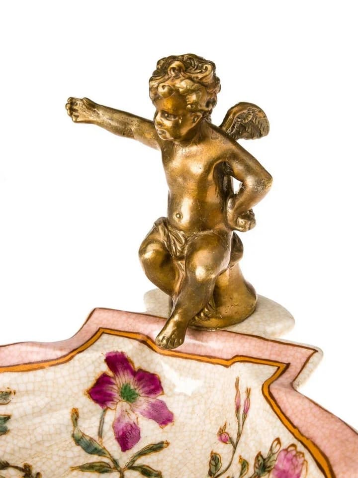 Aubaho Dekoobjekt Nostalgie Porzellan Schale Seifenschale - Bild 5