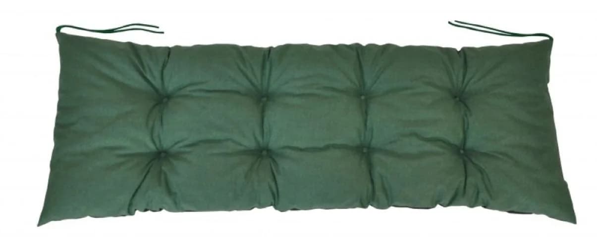 Rattani Sitzkissen für Gartenbank 120x40 cm Grün