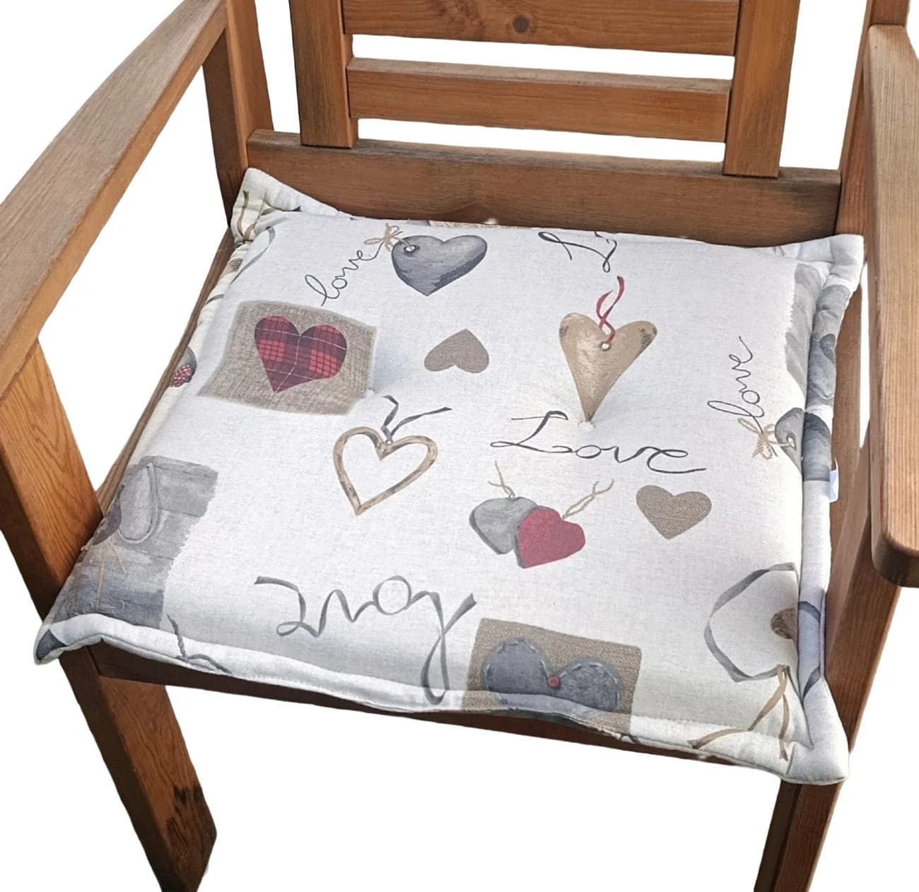 Rattani Stuhlkissen Sabrina Beige 50x46 cm - Bild 2