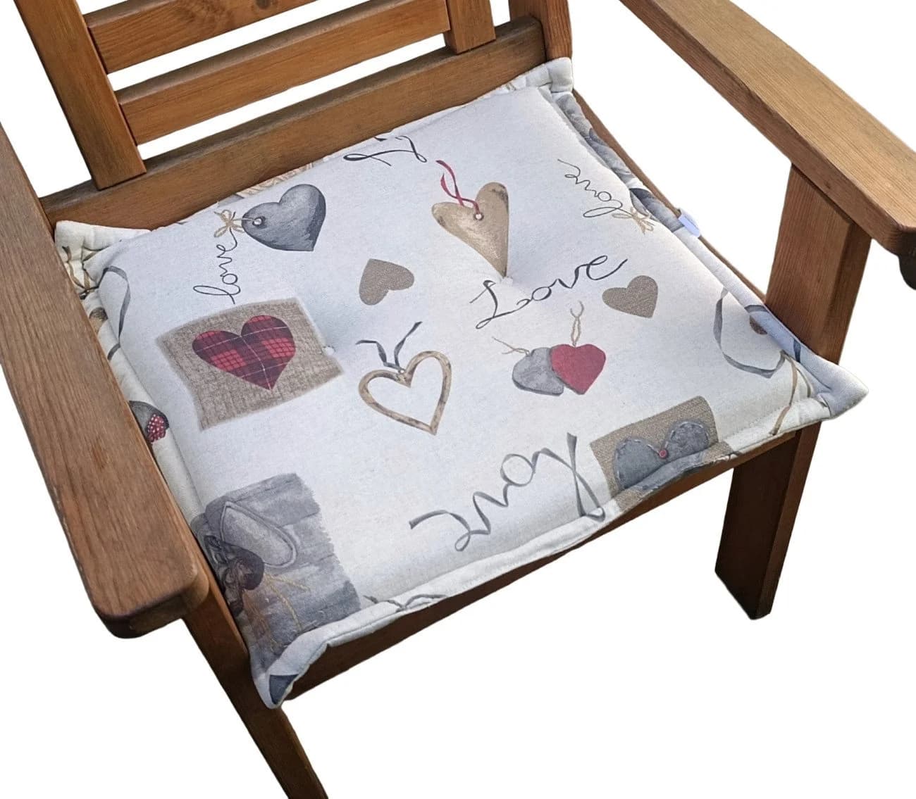Rattani Stuhlkissen Sabrina Beige 50x46 cm - Bild 3