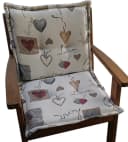 Rattani Stuhlkissen Sabrina Beige 50x46 cm Bild 4