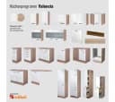 Flex-Well Spülenunterschrank 50 cm Hochglanz Weiß Bild 5