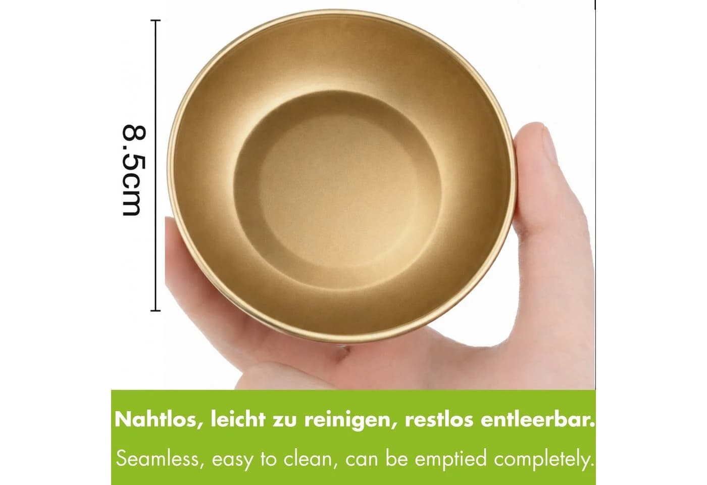 Goodwei Teedose Matcha-Teedose Weiß Metall 3-tlg