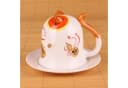 Goodwei Maneki-Neko Kaffeetasse Porzellan Japanische Glückskatze Deko Bild 1