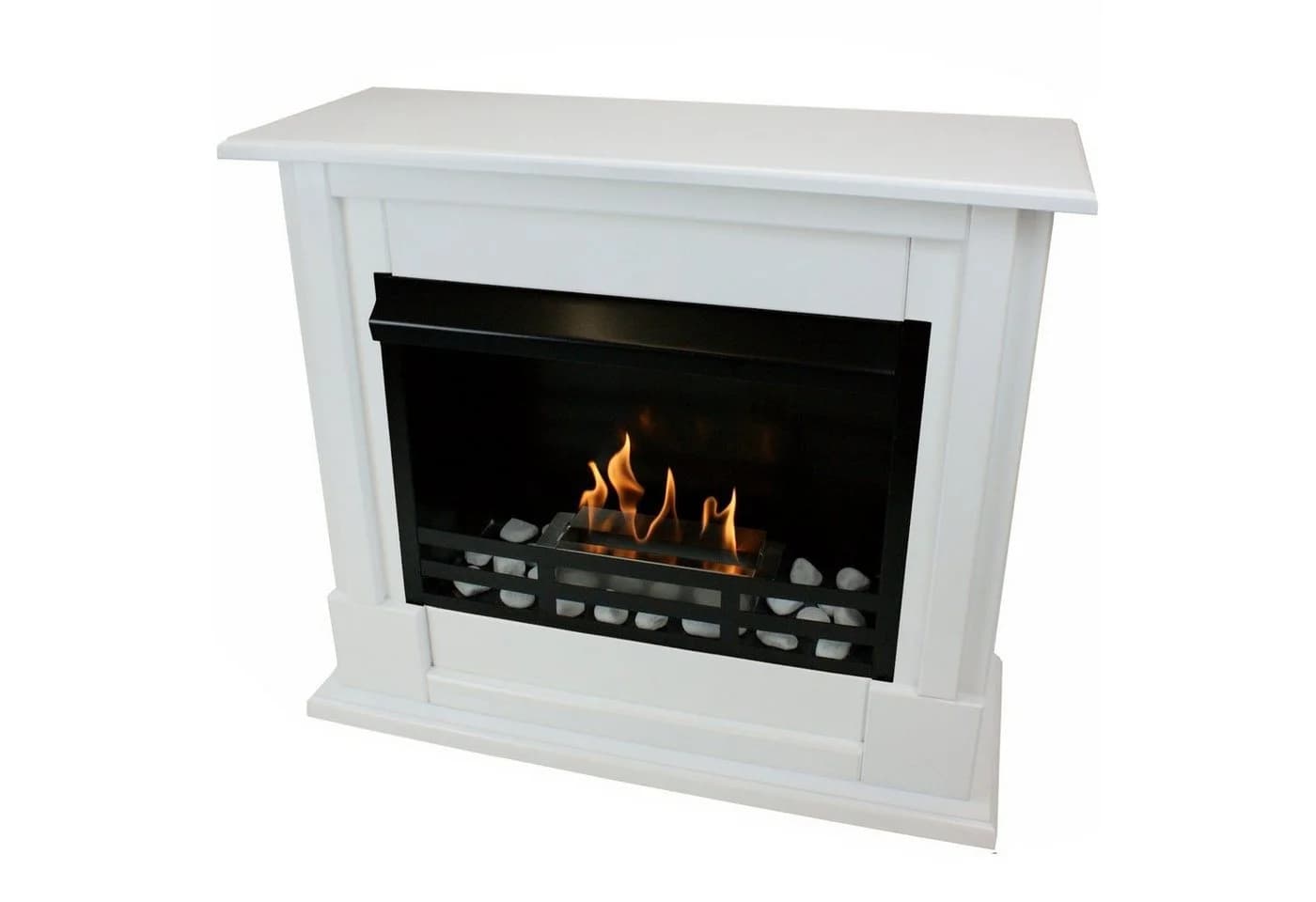 Kaminbau Mierzwa Emily Dekokamin Bio-Ethanol Weiß - Bild 2