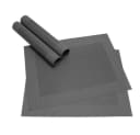 matches21 HOME & HOBBY Platzset BORDA 4er Schwarz abwaschbar Bild 2
