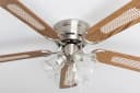 Pepeo Deckenventilator Kisa Deluxe BN Eiche/Walnuss mit Licht Bild 3