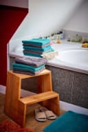 NATUREHOME Tritthocker Buche Design Bild 2