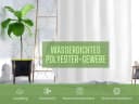LikeKa Duschvorhang aus Polyester 180x180 cm mit Ringen Bild 4