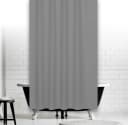 LikeKa Duschvorhang Grau Polyester Wasserabweisend Bild 1