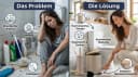 LikeKa Badaccessoire-Set 2-teilig Toilettenbürste Bambus Bild 1
