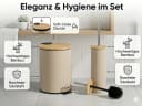 LikeKa Badaccessoire-Set 2-teilig Toilettenbürste Bambus Bild 2