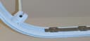 LikeKa Duschvorhangstange L-Form & U-Form Aluminium Silber Barrierefrei Bild 3