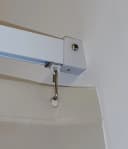 LikeKa Duschvorhangstange L-Form & U-Form Aluminium Silber Barrierefrei Bild 5