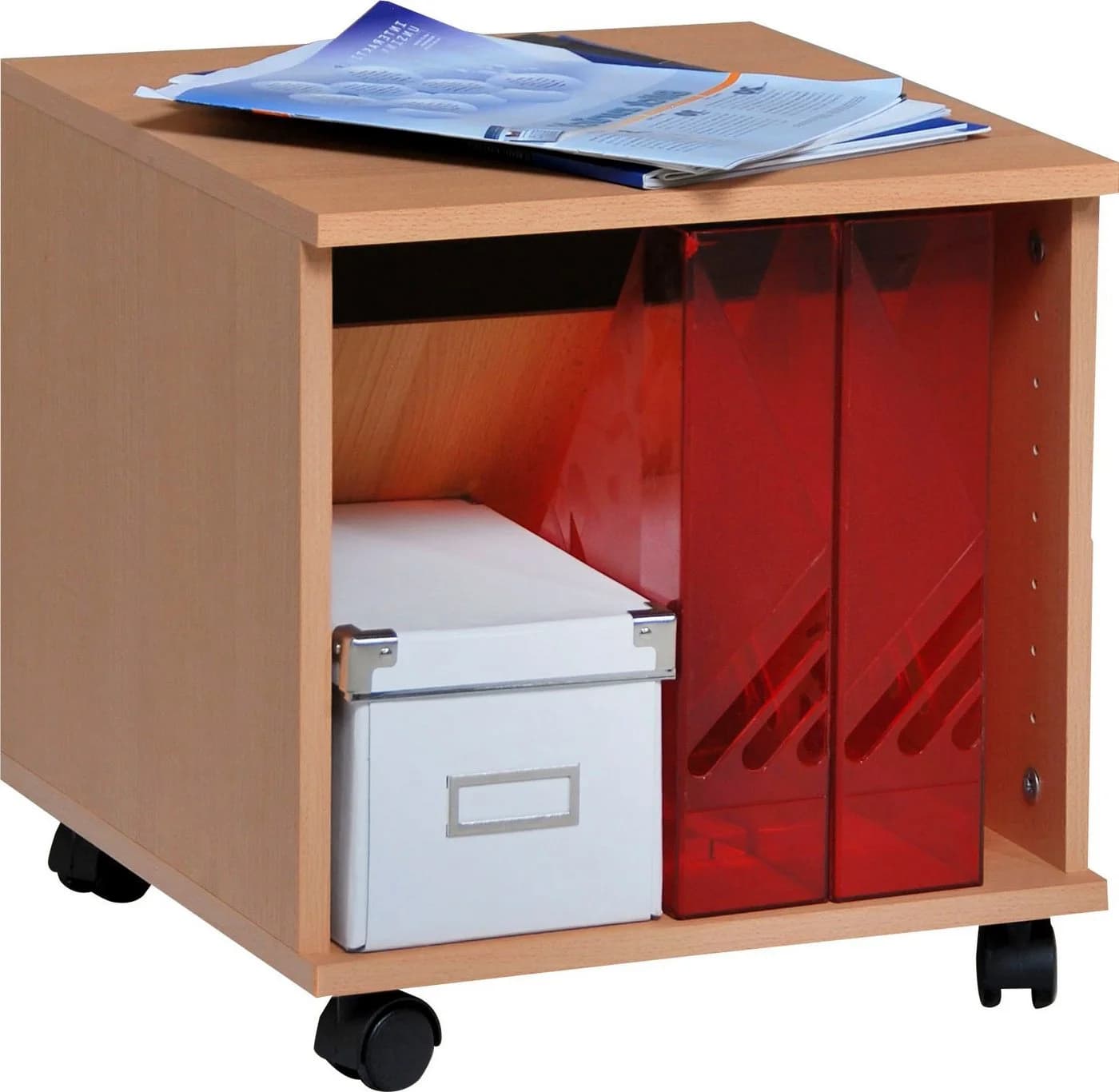 VOGL Rollcontainer Barrie Beige Bürocontainer mit Rollen - Bild 2