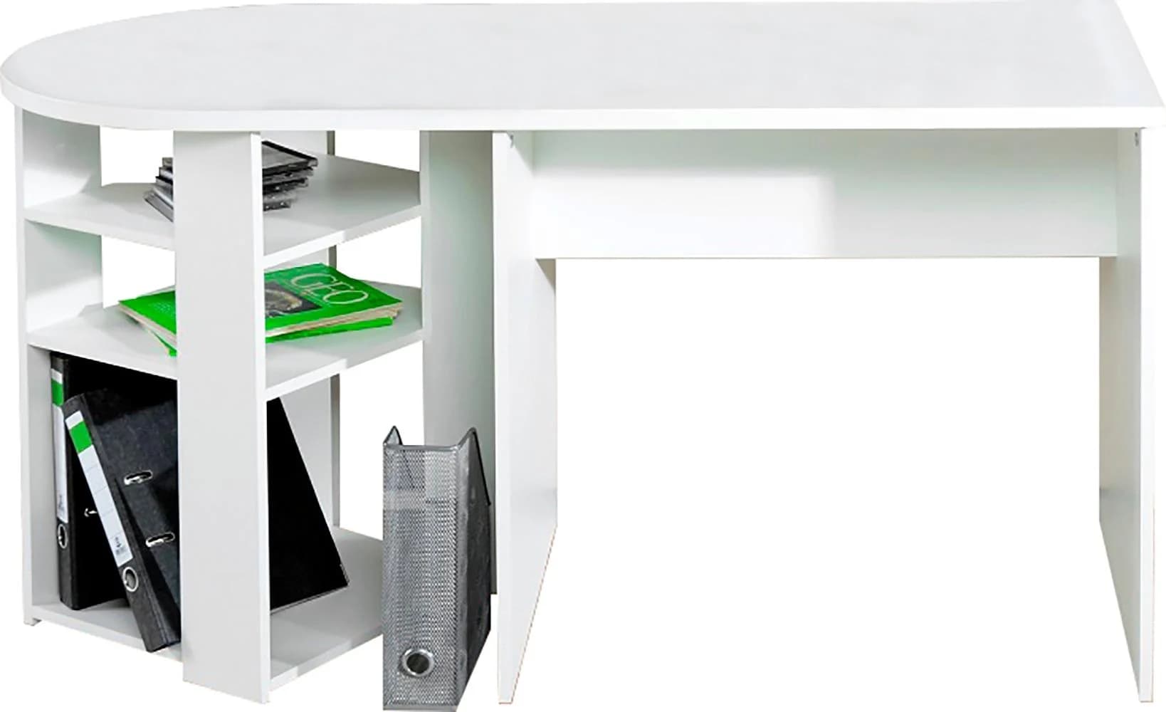 VOGL MÖBELFABRIK Schreibtisch Weiß Perl Weiß Made in Germany