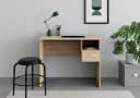 VOGL Schreibtisch Flo Sonoma-Eiche 91cm mit Schubkasten Bild 2