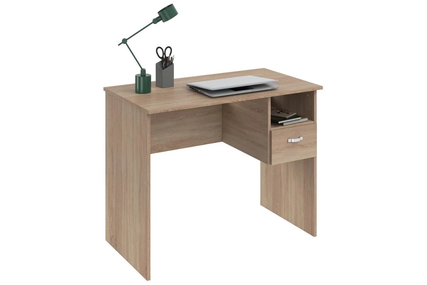 VOGL Schreibtisch Flo Sonoma-Eiche 91cm mit Schubkasten - Bild 3