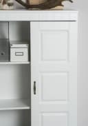 VOGL Aktenschrank Hans Weiß 2 Türen MDF Metallgriffe Bild 3