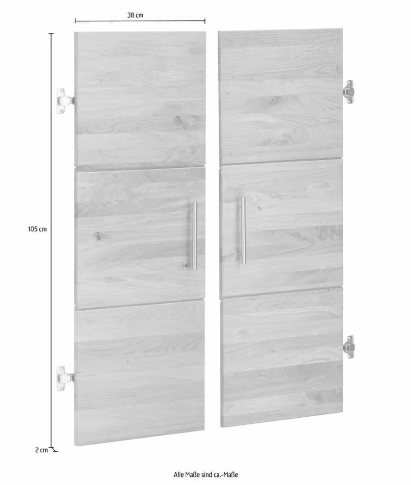VOGL Toronto Schranktür Massivholz Kernbuche Beige