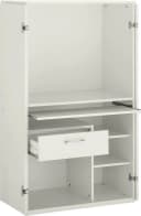 VOGL MÖBELFABRIK PC-Schrank Nick Weiß mit Schubladen Bild 3