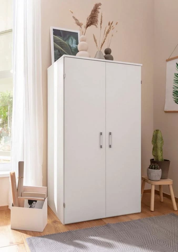 VOGL MÖBELFABRIK PC-Schrank Nick Weiß mit Schubladen - Bild 5