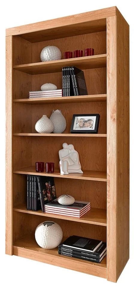 VOGL Bücherregal Toronto Wildeiche Teilmassiv 90cm Breite - Bild 4