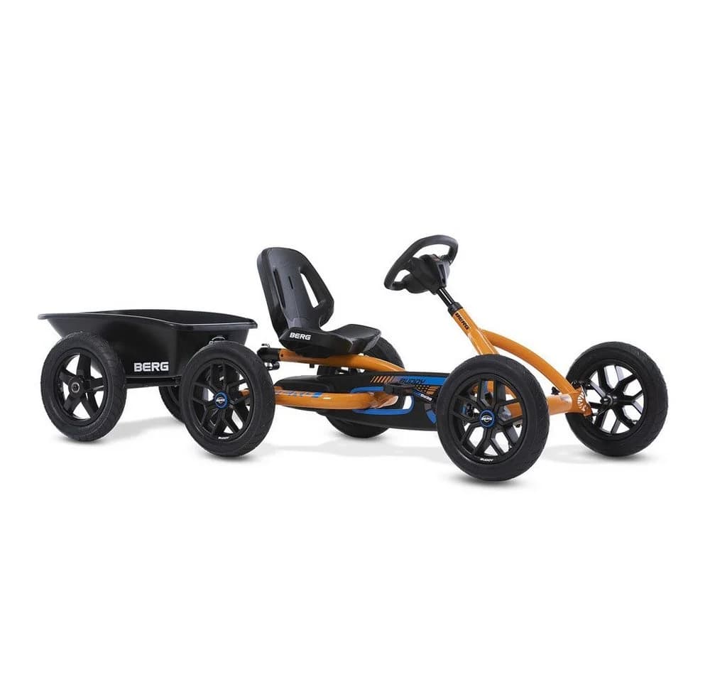 BERG Gokart Buddy B-Orange 2.0 BFR inkl. Anhänger & Kupplung - Bild 2