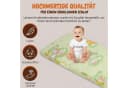 Best for Kids Kindermatratze mit Baumwollbezug, Allergikergeeignet, Grün Bild 1