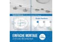 Lion Home WC-Sitz Duroplast Softclose Abnehmbar Edelstahl Bild 4