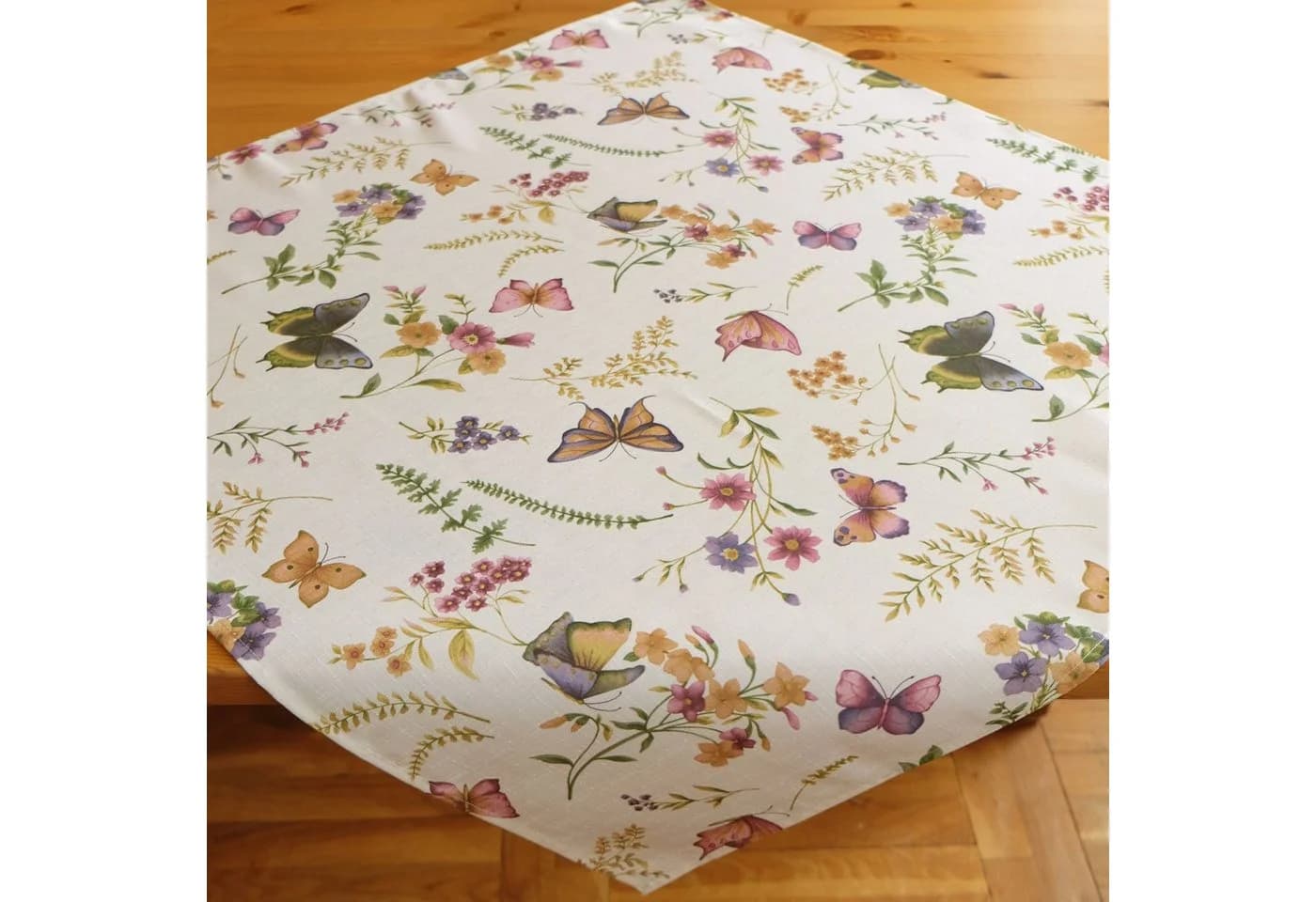 texpot Tischdecke Schmetterlings-Druck 1-tlg. Polyester - Bild 2