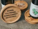 holzpost GmbH Untersetzer Heimathafen Eiche 11,2cm Bild 1