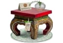livasia Opiumtisch mit Glasmosaik Handarbeit Asiatisch Bild 2