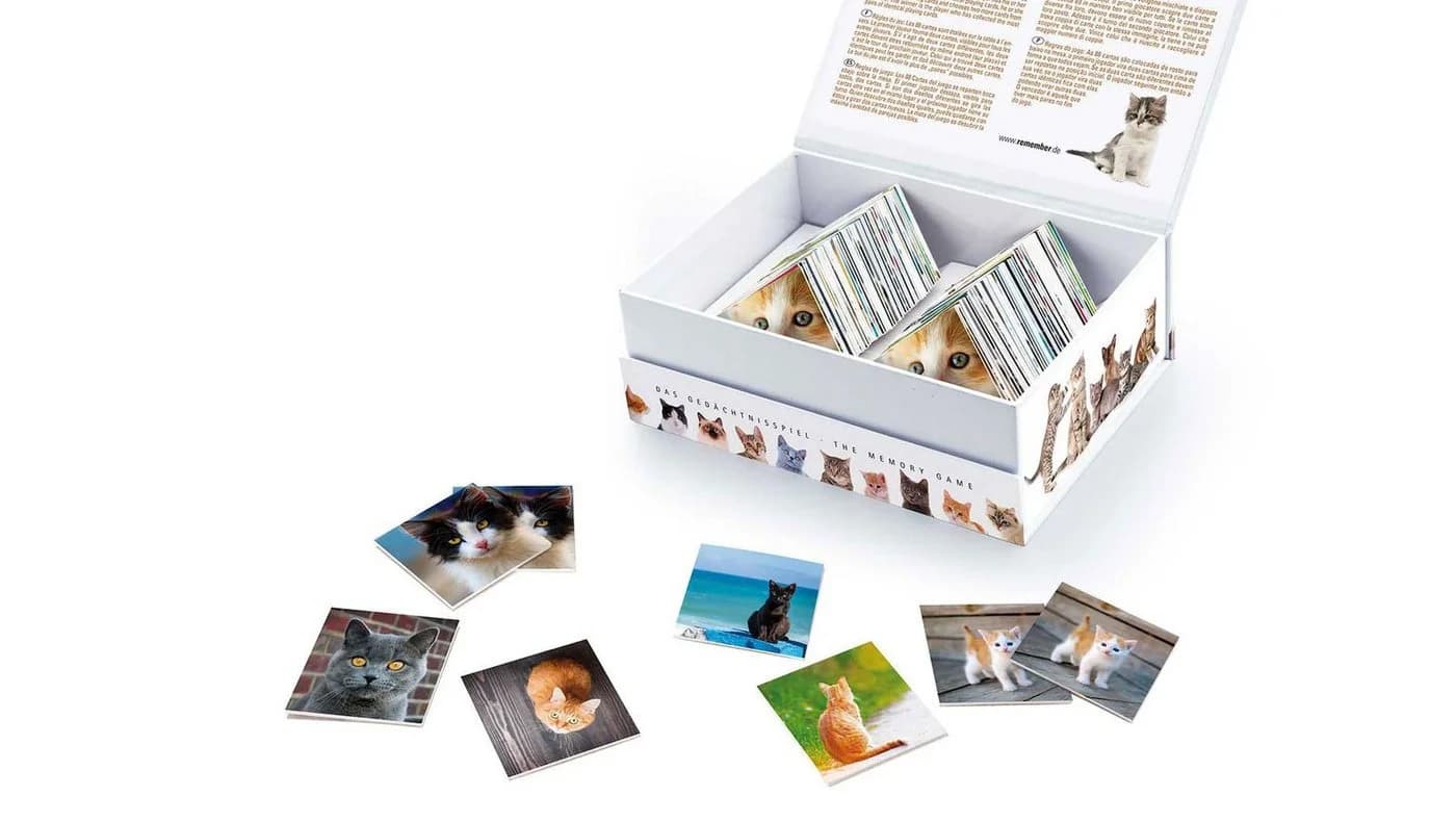 Remember Gedächtnisspiel CATS mit 44 Bildpaaren - Bild 3