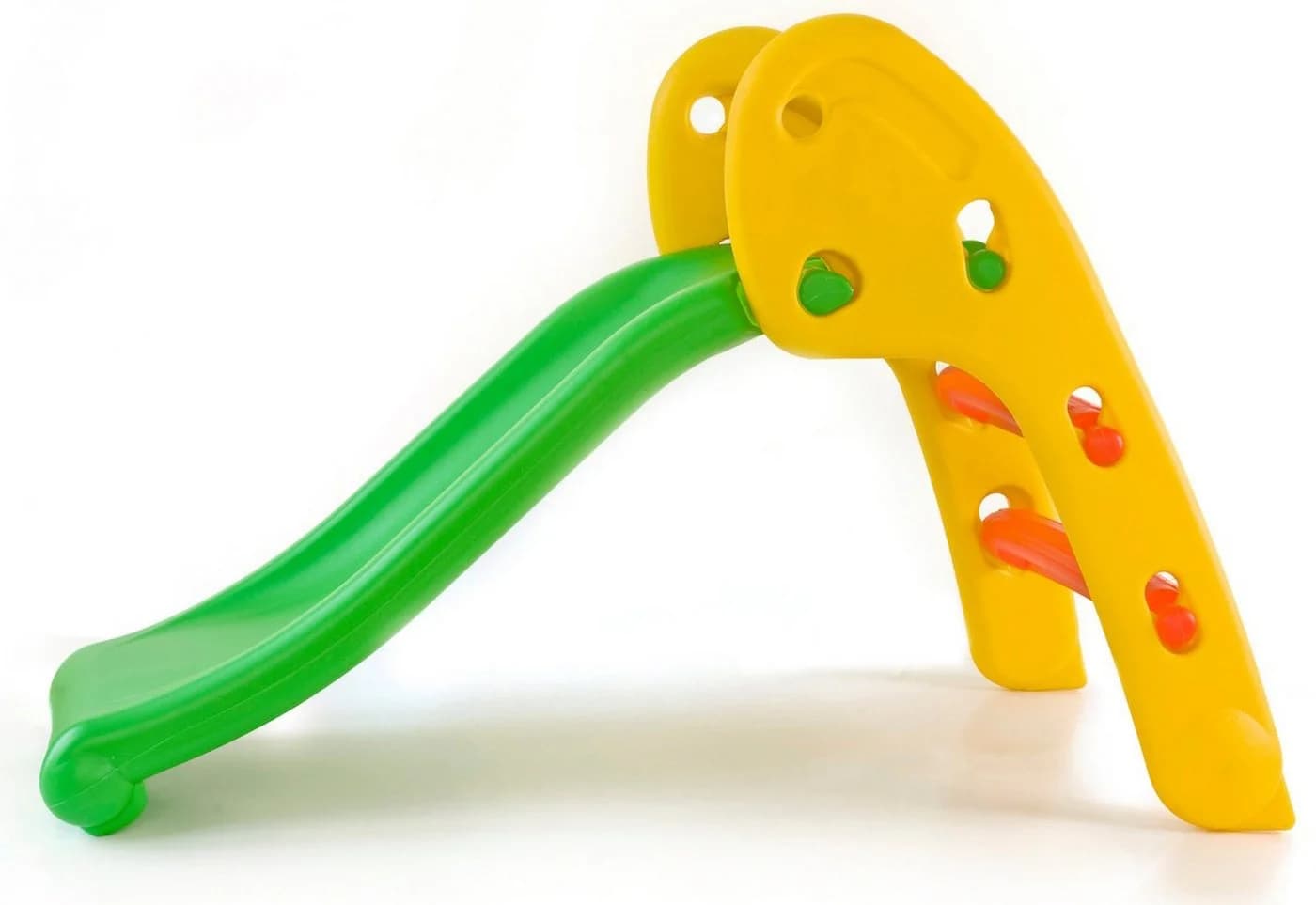 BabyGo Indoor-Rutsche Slide bunt gelb grün
