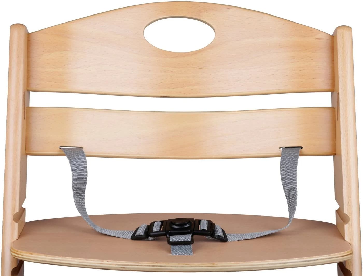 BABYGO Family XL Hochstuhl Natur Massivholz - Bild 2
