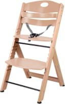 BABYGO Family XL Hochstuhl Natur Massivholz Bild 5
