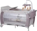 BABYGO Sleeper Deluxe Reisebett Beige mit Musik-Mobile Bild 1