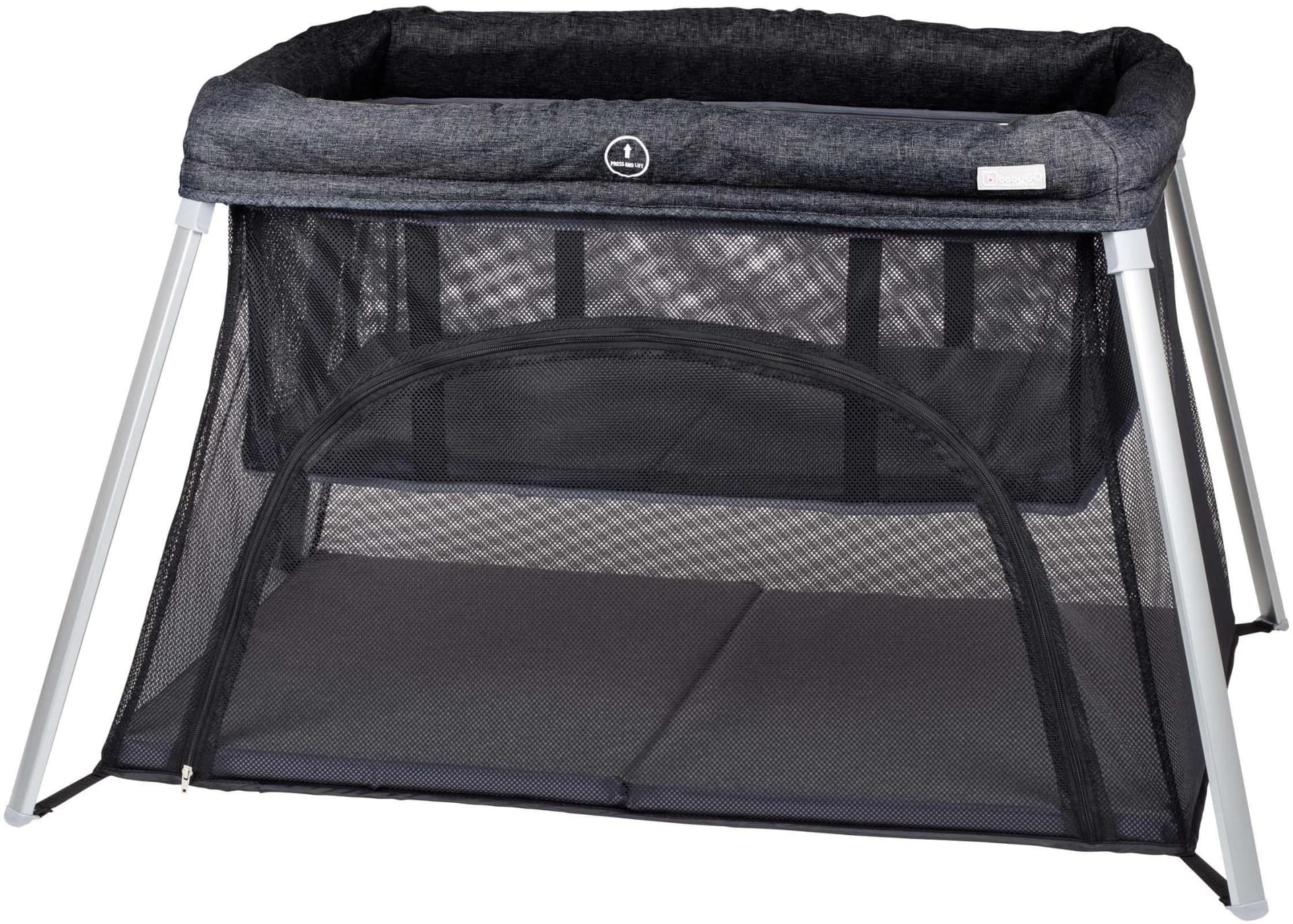 Baby-Reisebett BABYGO Dreams II, schwarz, faltbar