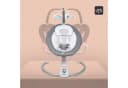 BabyGo Babywippe Homey Grau Aluminium Polyester mit Sound Bild 5