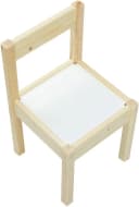 BABYGO Kindersitzgruppe Natur Beige 1 Tisch 2 Stühle Massivholz Bild 1