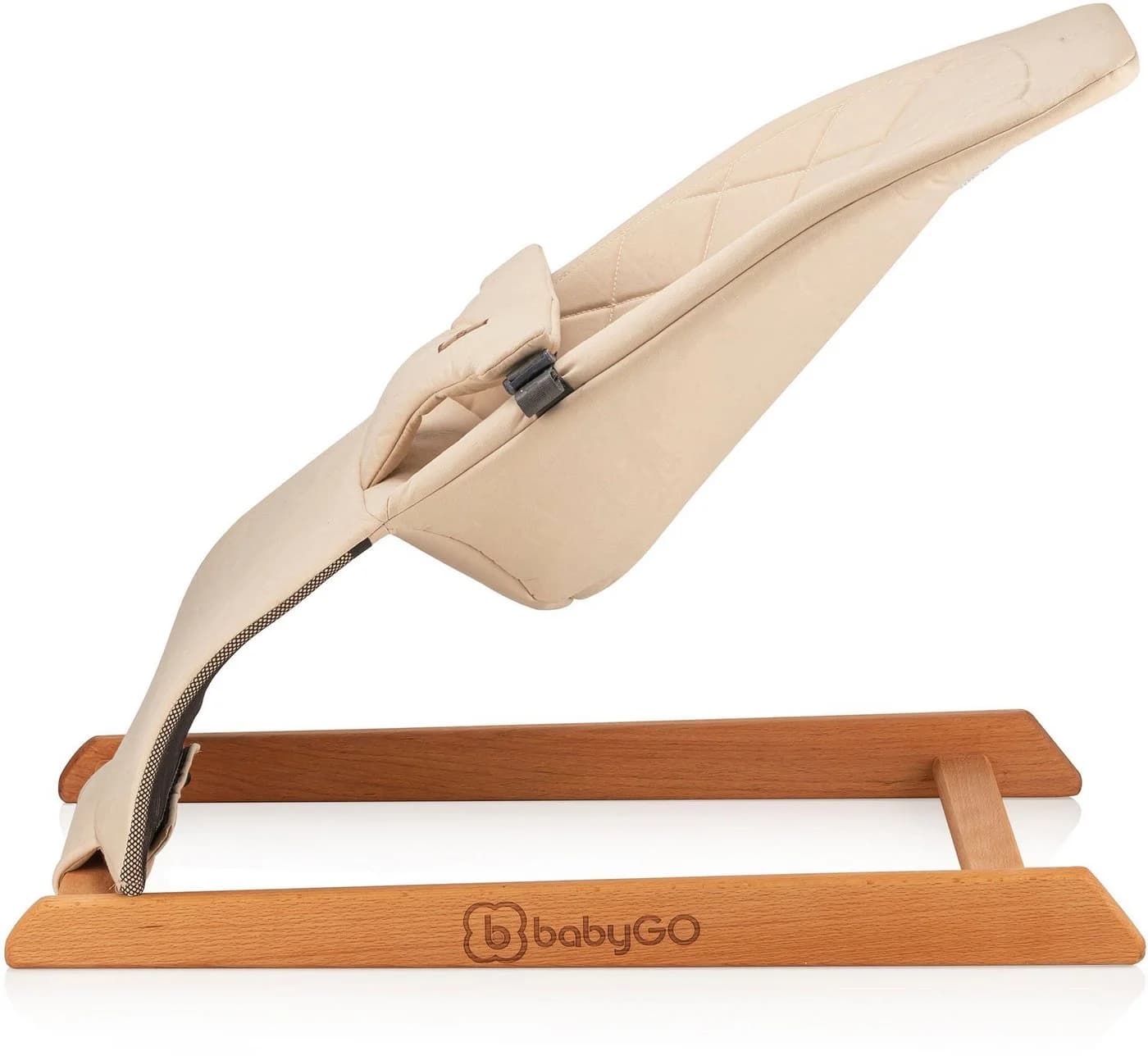 BabyGo Babywippe Skippy Beige - Bild 3