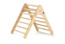 BabyGo Montessori Kletterdreieck Woodland Holz Beige Bild 2