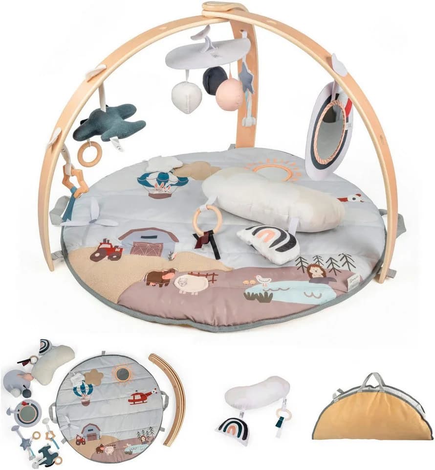 BabyGo Spielbogen Bianca World 3D-Activity-Spielmatte Blau - Bild 2