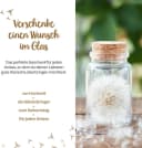 Trockenblume Echte Pusteblume Löwenzahn im Glas - Die Stadtgärtner Bild 4