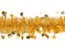 Creativery Lametta Girlande Gold mit Sternen 3m Bild 2