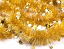 Creativery Lametta Girlande Gold mit Sternen 3m Bild 3