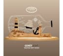LED Dekolicht WEIGLA "Flaschenpost "Maritim" aus Holz & Acrylglas Bild 2